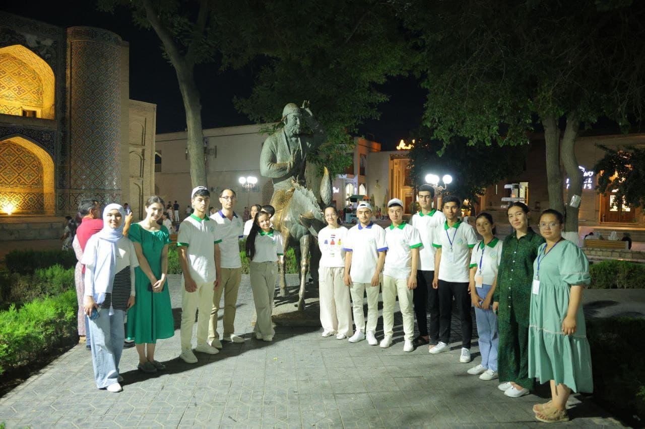 AIBO Participants Visit the Historic Landmarks of Bukhara After the Second Round